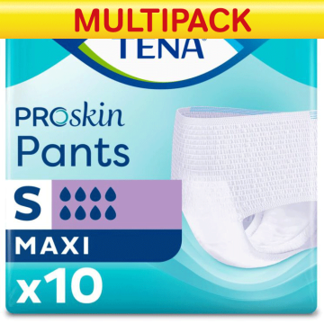 TENA Proskin Pants Maxi - Small - Case Saver - 4 Packs of 10