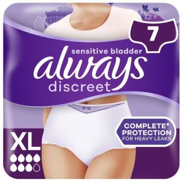 Always Discreet Pants Plus - XL - 7 Pack